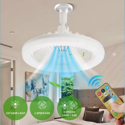 Rotatable 3in1 Ceiling Fan with Light