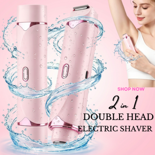 2 in 1 Double Head Electric Shaver