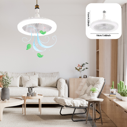 Rotatable 3in1 Ceiling Fan with Light