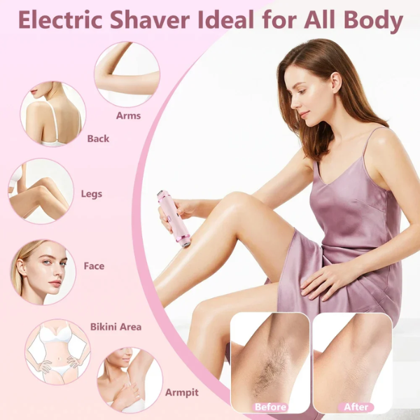 2 in 1 Double Head Electric Shaver