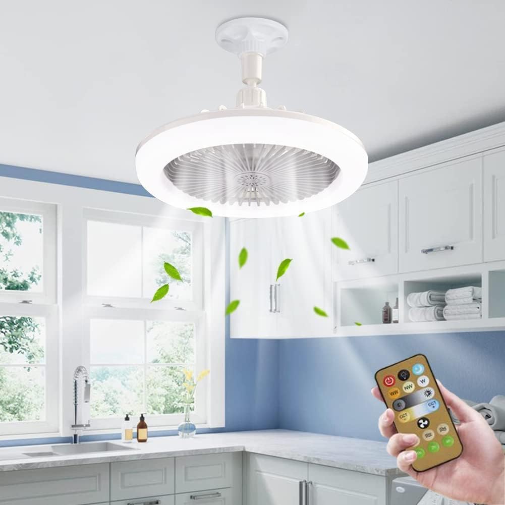 Rotatable 3in1 Ceiling Fan with Light