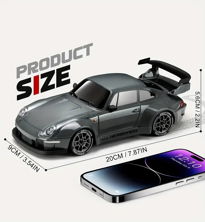 4WD RC Drift Car 1:24 2.4GHz Limited Edition - LED Lights Stunt Drift High-Speed Racing Car Boy Toy Gift