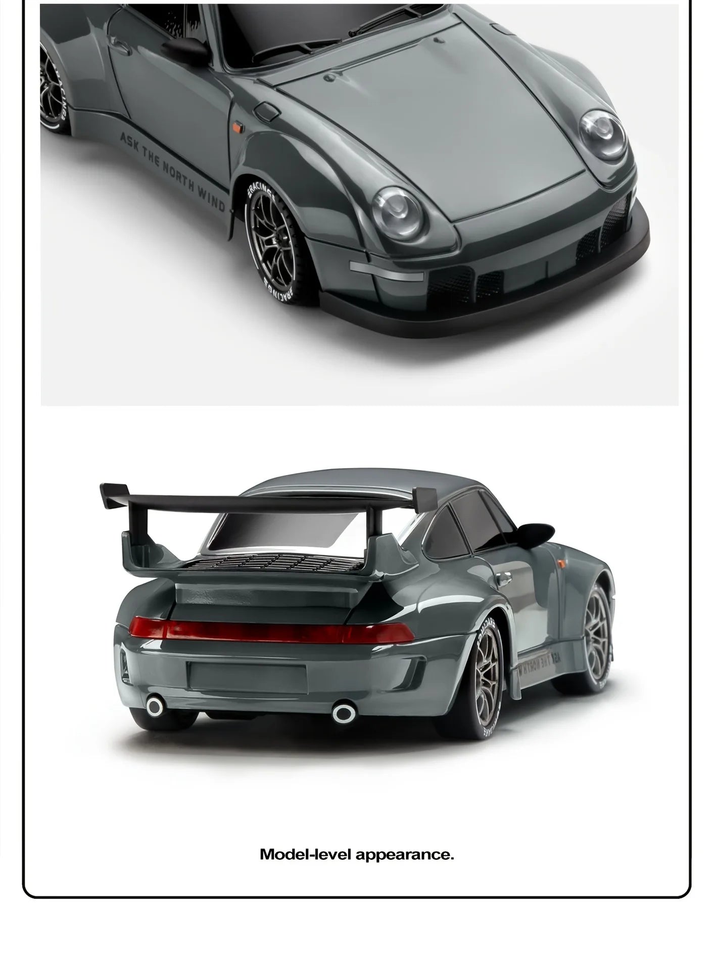4WD RC Drift Car 1:24 2.4GHz Limited Edition - LED Lights Stunt Drift High-Speed Racing Car Boy Toy Gift